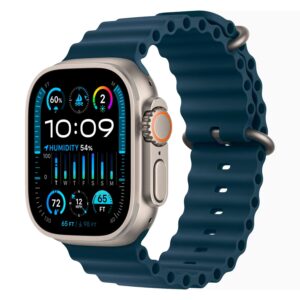 Apple Watch Ultra 2 Mreg3lz/a Cell + Gps 49mm Caja De Titanio - Océano Azul