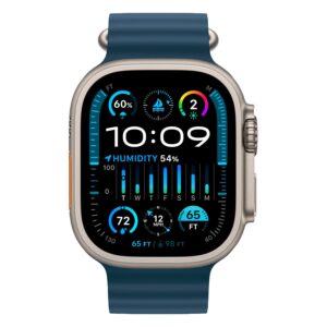 Apple Watch Ultra 2 Mreg3lz/a Cell + Gps 49mm Caja De Titanio - Océano Azul - Imagen 2