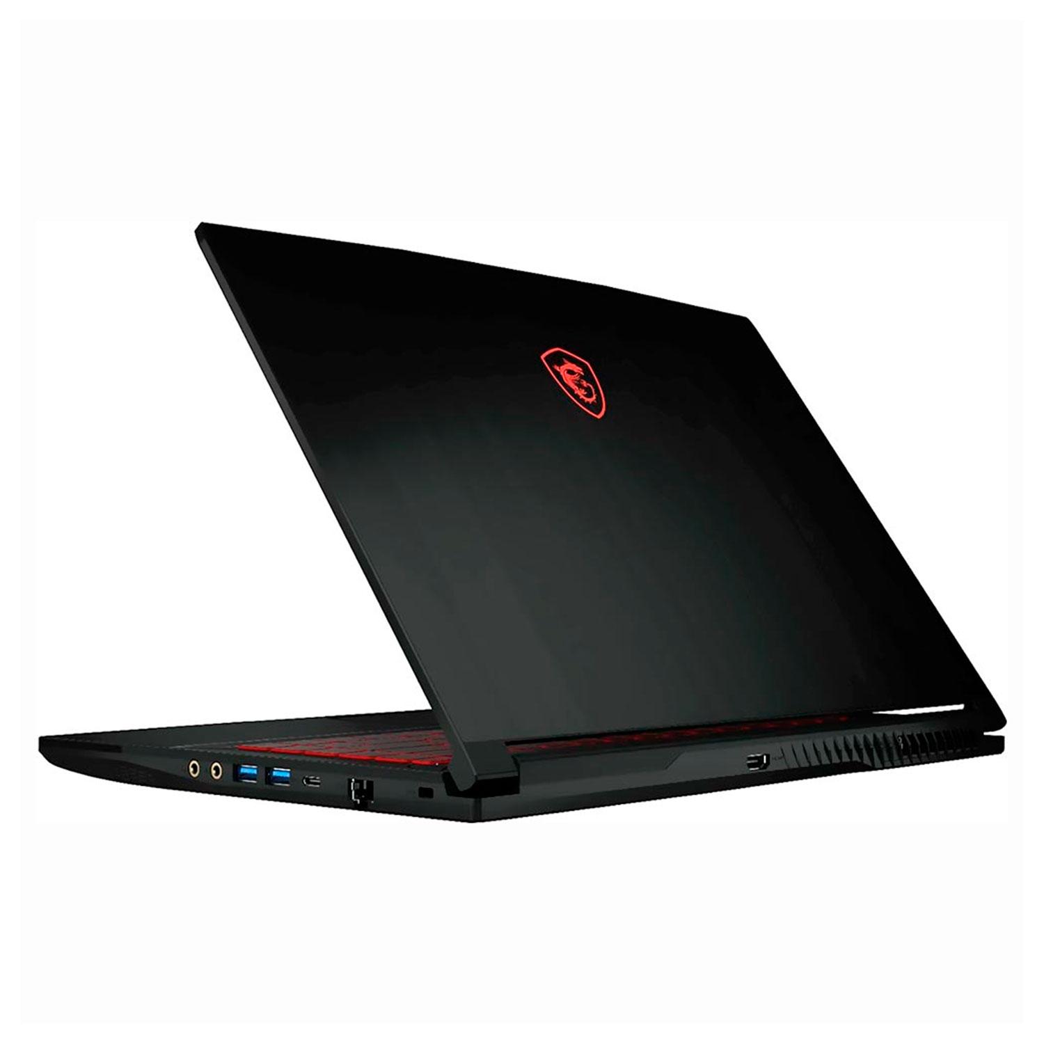 Notebook Msi Gf63 11uc-1276us De 15,6" Con Intel Core I5-11400h, Ssd De 512 Gb, 16 Gb De Ram, Nvidia Geforce Rtx3050 De 4 Gb, Color Negro