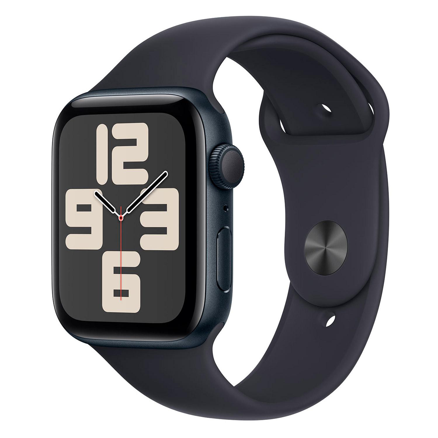 Apple Watch Se 2 Mre93ll/a Caja De Aluminio 44 Mm Medianoche - Medianoche Sport M/l