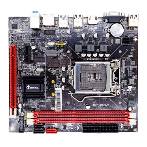 Alternative view of Placa Madre Keepdata B75-kdgnv Ddr3 Socket Lga1155 Chipset Intel B75 Express Micro Atx