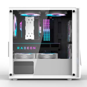 Gabinete Intermedia Aigo Darkflash Al390 Argb - Blanco - Imagen 5