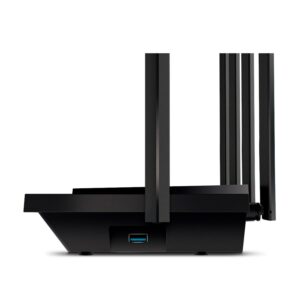 Routador Wi-fi 6 Tp-link Archer Ax73 Ax5400 - Negro - Imagen 2
