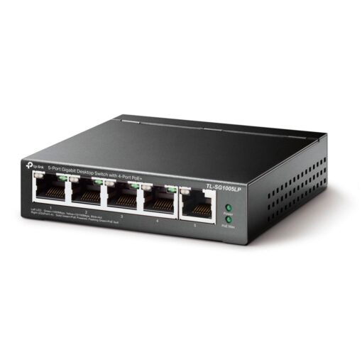 Alternative view of Tp-link Tl-sg1005lp Switch Hub 5 Puertos Gigabit 4poe+ 1000mbps - Gris