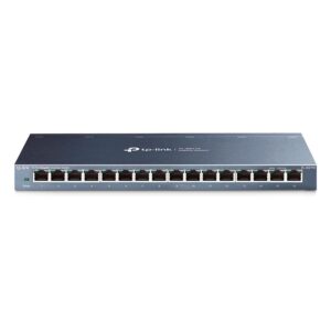 Tp-link Tl-sg116 - Switch Gigabit De 16 Puertos Y 1000 Mbps, Color Gris