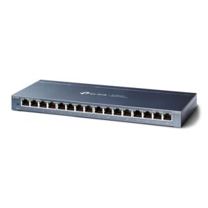 Tp-link Tl-sg116 - Switch Gigabit De 16 Puertos Y 1000 Mbps, Color Gris - Imagen 2