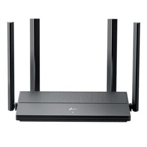 Router Gigabit Ax1500 De Banda Dual Wi-fi 6 Tp-link Ex141 - Negro