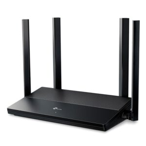 Router Gigabit Ax1500 De Banda Dual Wi-fi 6 Tp-link Ex141 - Negro - Imagen 2