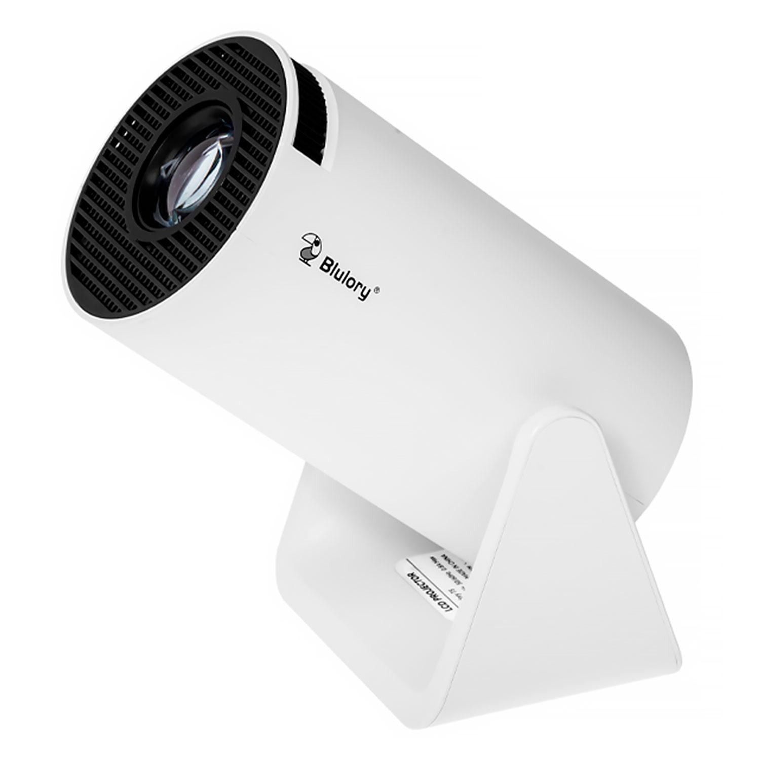Proyector Portátil Blulory T5 De 1200 Lúmenes Full Hd Bivolt, Color Blanco