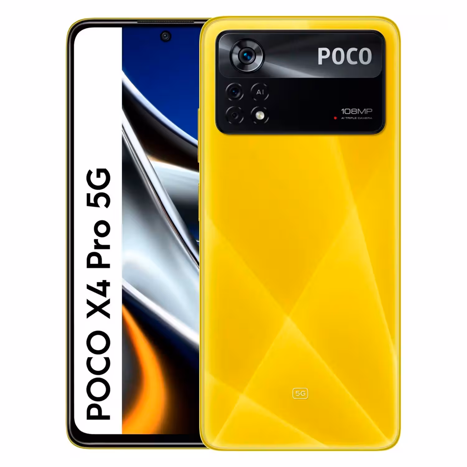 Alternative view of Smartphone Xiaomi Poco X4 Pro 5g Global 128gb 6gb Ram Dual Sim Pantalla 6.67" - Amarillo