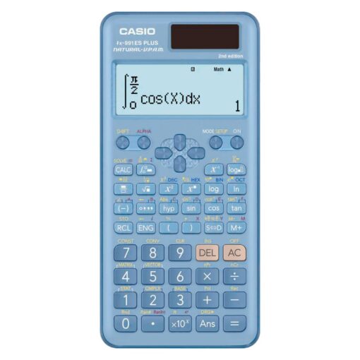 Calculadora Científica Casio Fx-991es Plus-bu - Celeste