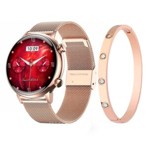 Smartwatch G-tide Romance En Oro Rosa