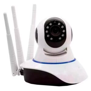 Cámara De Seguridad Wifi Jortan Jtz-160bw-3b Hd De 1,3 Mp, Color Blanco