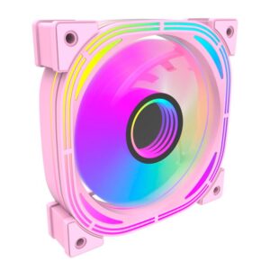 Fan Para Caja Darkflash Inf 24 Pro Argb - Rosa - Imagen 3