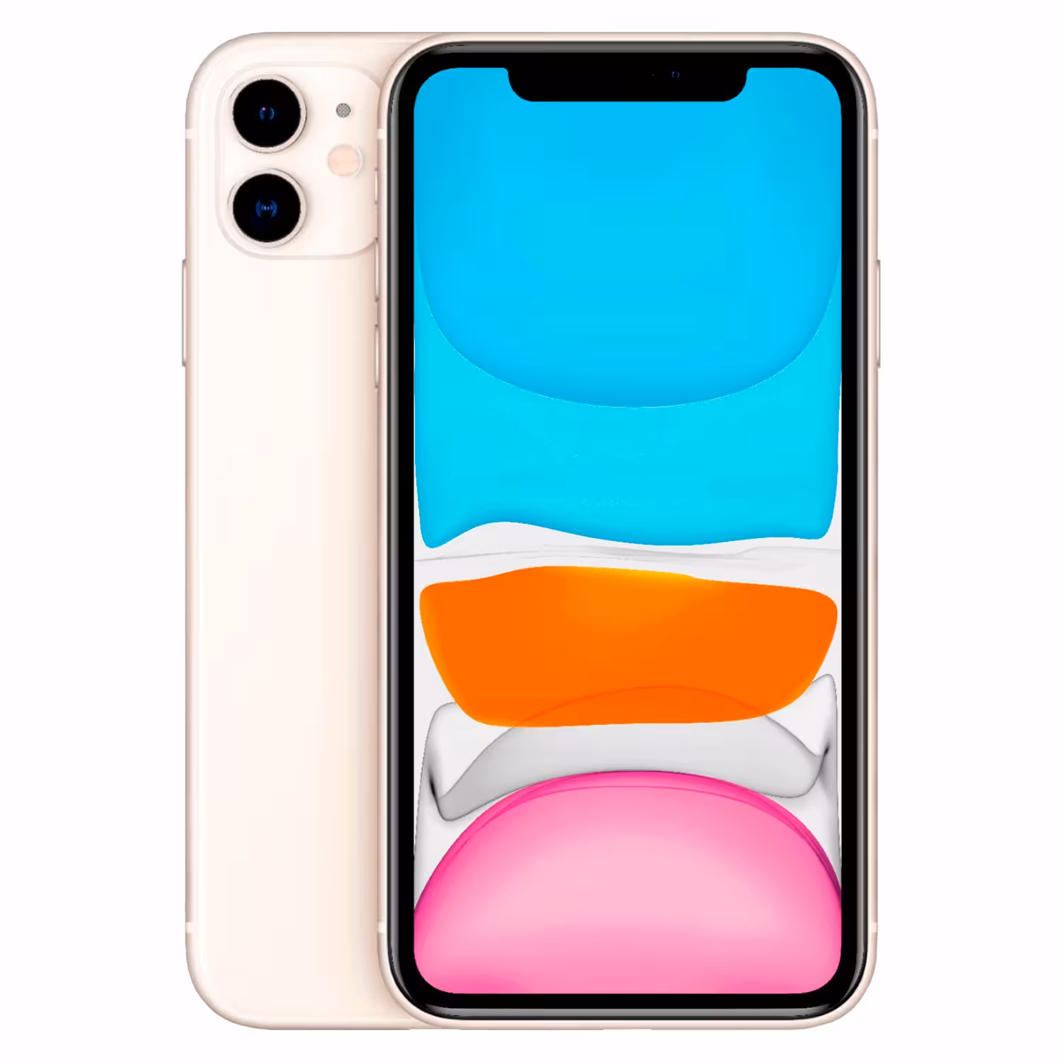 Apple Iphone 11 A2221 Lz 64gb 4gb Ram Pantalla 6.1" - Blanco (caja Slim) (deslacrado)