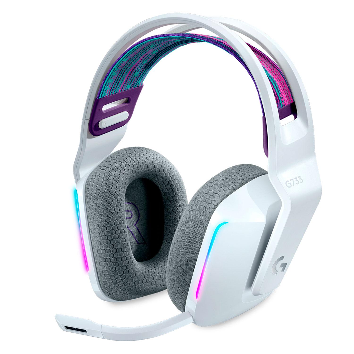 Auriculares Inalámbricos Para Juegos Logitech G733 981-000882 - Blanco