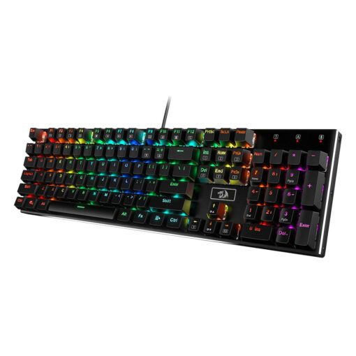 Alternative view of Teclado Para Juegos Redragon Devarajas K556 Rgb Con Interruptor Outemu Marrón, Color Negro