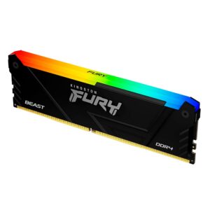 Memoria Ram Kingston Fury Beast Rgb De 32 Gb Ddr4 A 3200 Mhz - Kf432c16bb2a/32 - Imagen 3
