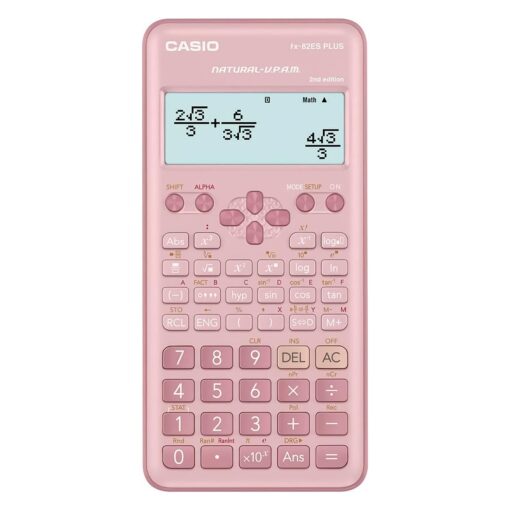 Calculadora Científica Casio Fx-82es Plus-2pkwdt - Rosa