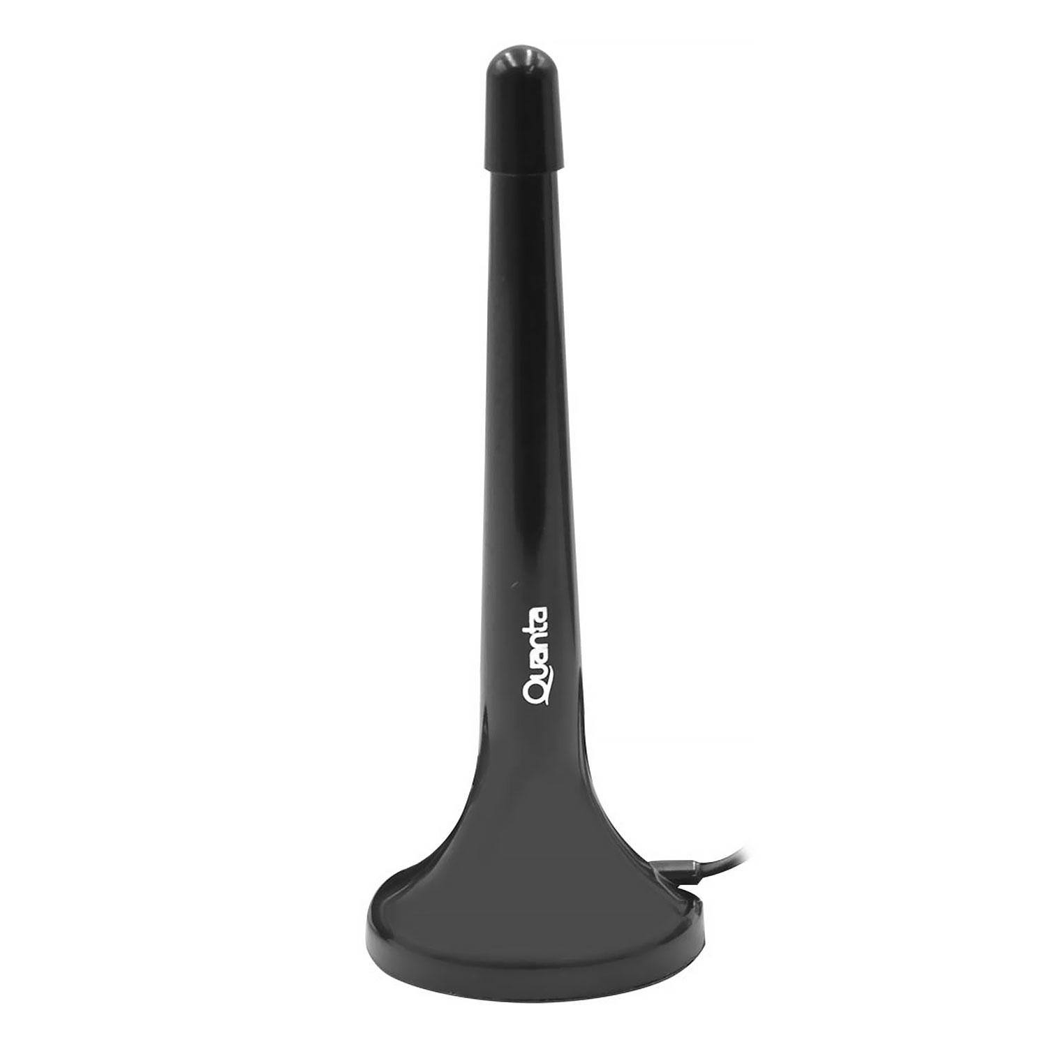Antena De Tv Digital Quanta Qtant0260 - Negra (vhf-uhf 20db-ng)
