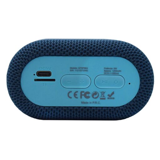 Alternative view of Altavoz Bluetooth Portátil Quanta Qtspb64 - Azul