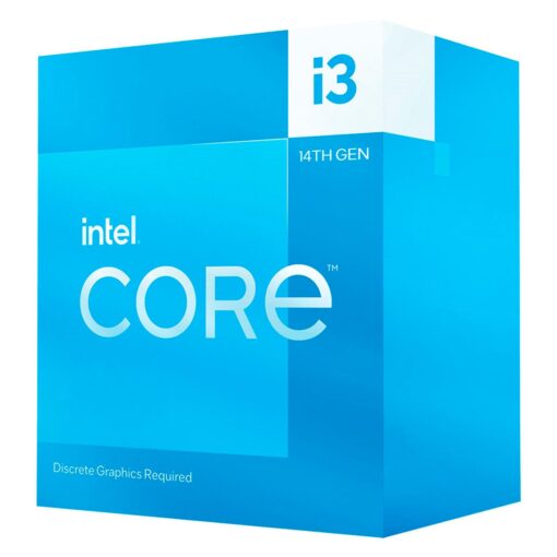 Procesador Intel Core I3-14100f Socket Lga 1700 4 Núcleos 8 Subprocesos 3,5 Ghz Y 4,7 Ghz Turbo Cache 12 Mb