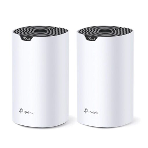 Router Wi-fi De Banda Dual Ac1900 De Malla Tp-link Deco S7 Ac1900 De 5 Ghz Y 1300 Mbps, Color Blanco (paquete De 2)