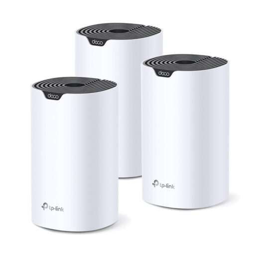 Router Wi-fi De Doble Banda Ac1900 De Malla Tp-link Deco S7 Ac1900 De 5 Ghz Y 1300 Mbps, Color Blanco (paquete De 3)