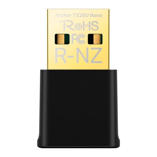 Adaptador Usb Archer Tx20u Nano Wifi 6 - Negro