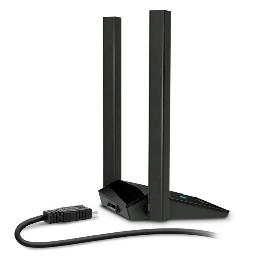 Alternative view of Adaptador De Red De Antena Dual Archer Tx20u Plus Usb 3.0 Wifi 6 Para Pc - Negro