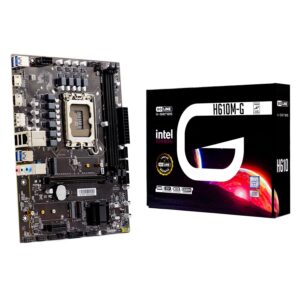 Placa Madre Goline H610m-g Socket Lga 1700 Chipset Intel H610 Ddr4 Micro Atx (garantía De 1 Año)