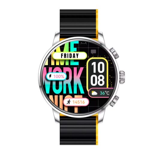 Alternative view of Smartwatch Kieslect Calling Kr2 - Negro Amarillo