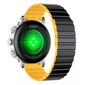Smartwatch Kieslect Calling Kr2 - Negro Amarillo - Imagen 3