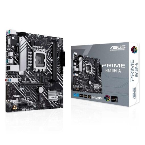 Asus H610m-a Prime Con Socket Lga 1700 Y Chipset Intel H610 Ddr5 Micro Atx