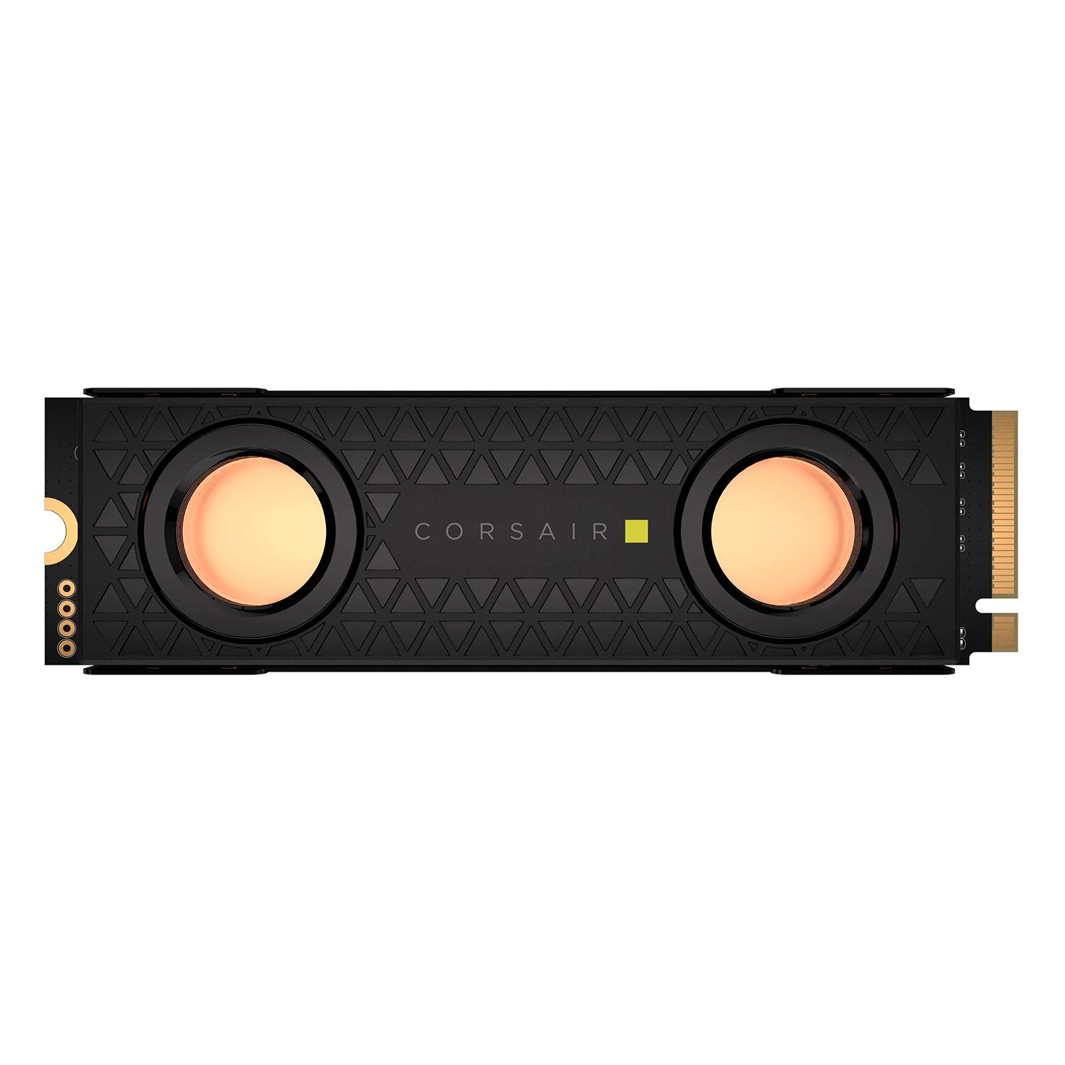 Unidad De Estado Sólido Corsair Mp700 Hydro X De 2 Tb Con Nvme Pcie 4.0 M.2 - Cssd-f2000gbmp700phx