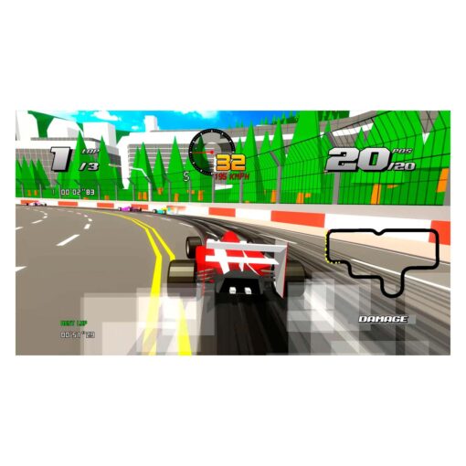 Alternative view of Juego Formula Retro Racing World Tour Para Ps4