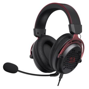 Auriculares Para Juegos Redragon H386 Diomedes Con Conector Usb De 3,5 Mm, Color Negro