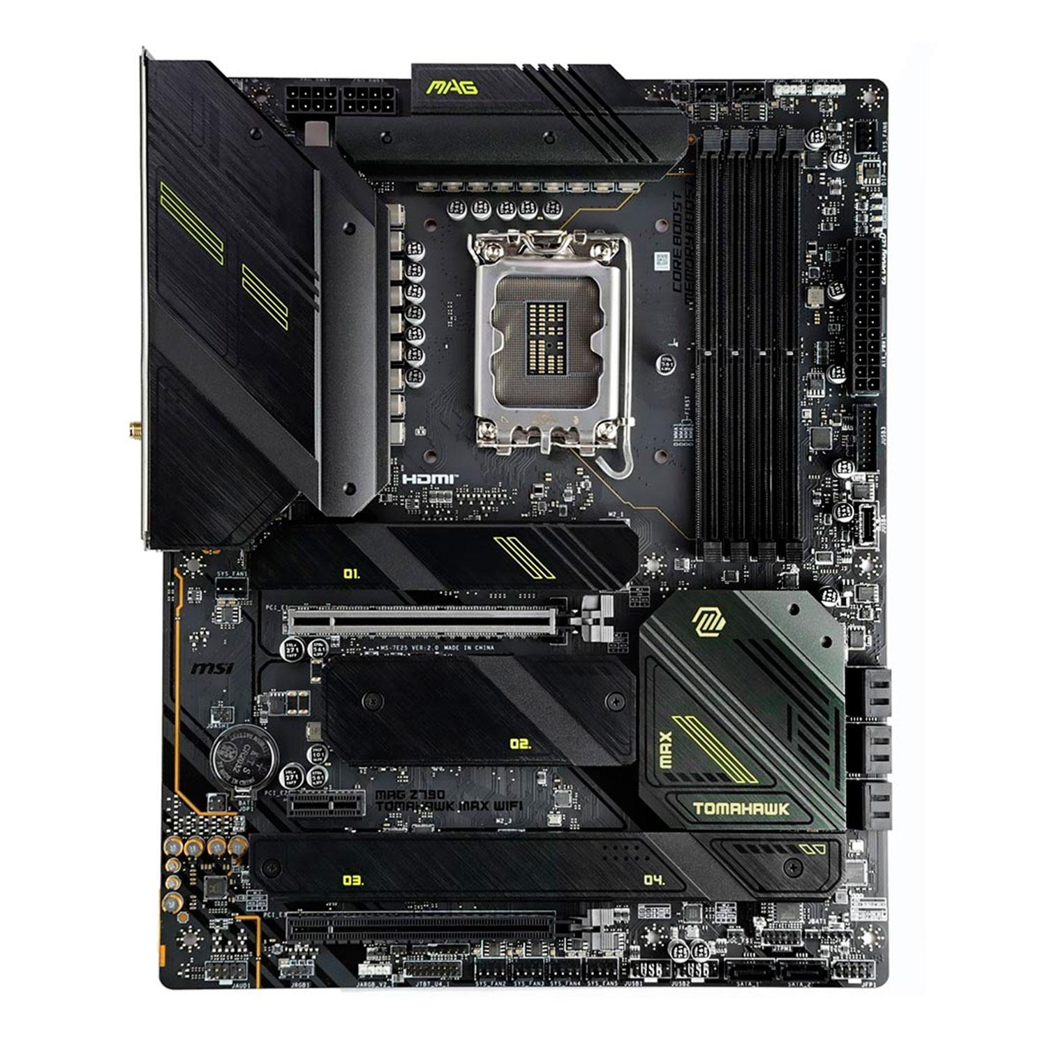 Alternative view of Placa Madre Msi Mag Z790 Tomahawk Max Wi-fi Ddr5 Socket Lga 1700 Chipset Z790 Atx