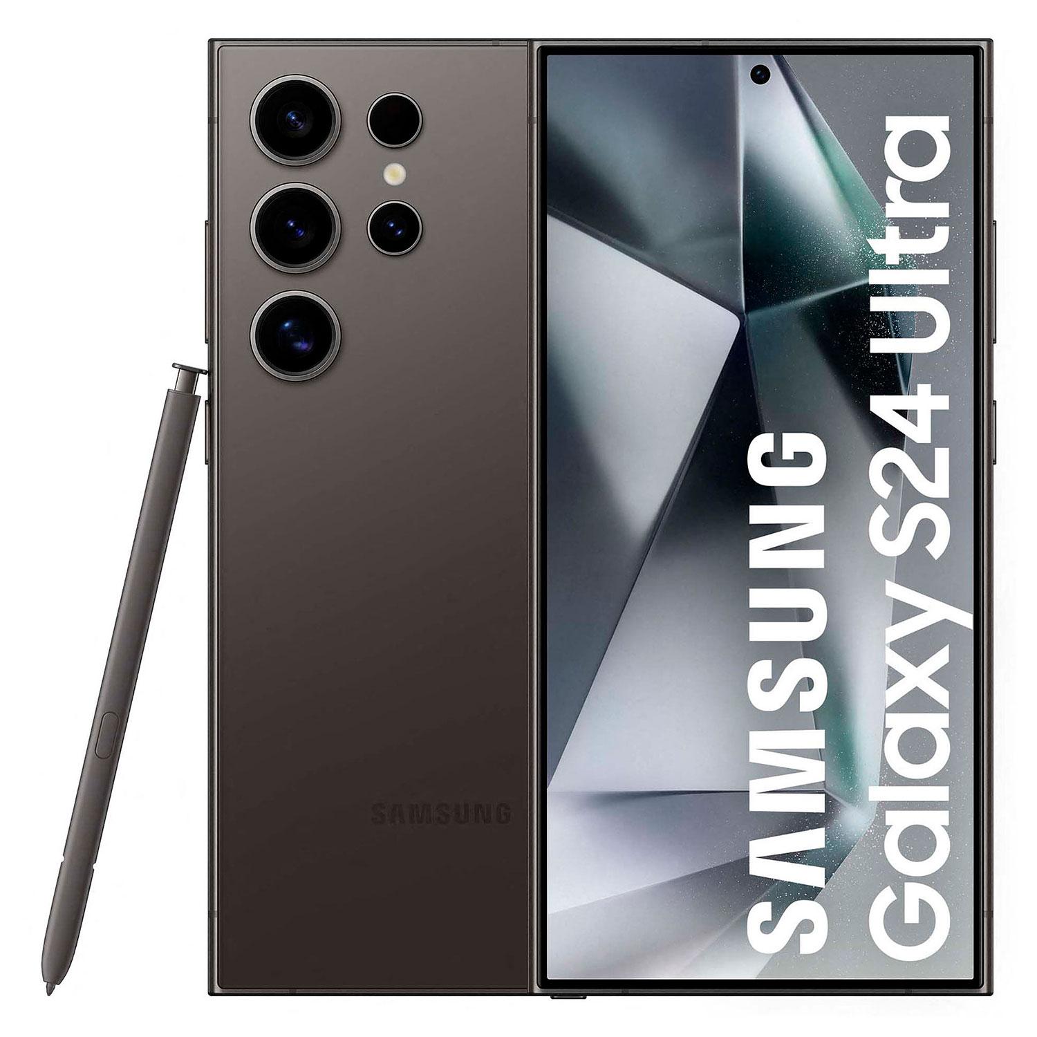 Teléfono Inteligente Samsung S24 Ultra 5g Sm-s928b Con Pantalla De 6,8" Y Doble Sim De 256 Gb Y 12 Gb De Ram, Color Negro