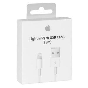 Cable Usb-A Original Apple Mxly2zm/a De 1 Metro, Color Blanco - Imagen 4