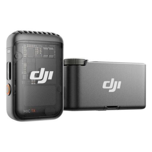 Micrófono Inalámbrico Dji Mic 2 Usb-c 1 Tx + 1 Rx Fcc Para Teléfono Inteligente, Color Negro