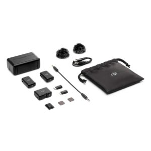 Dji Mic 2 Usb-c 2 Tx + 1 Rx + Estuche De Carga Micrófono De Solapa Inalámbrico Fcc Para Teléfono Inteligente - Negro - Imagen 5