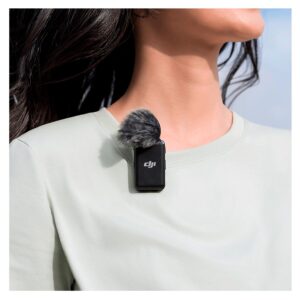 Dji Mic 2 Usb-c 2 Tx + 1 Rx + Estuche De Carga Micrófono De Solapa Inalámbrico Fcc Para Teléfono Inteligente - Negro - Imagen 6