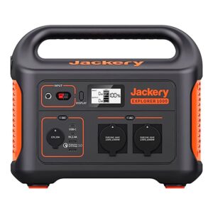 Estación De Energía Portátil Jackery Explorer 1000 De 1000 W - G1000e1000eh