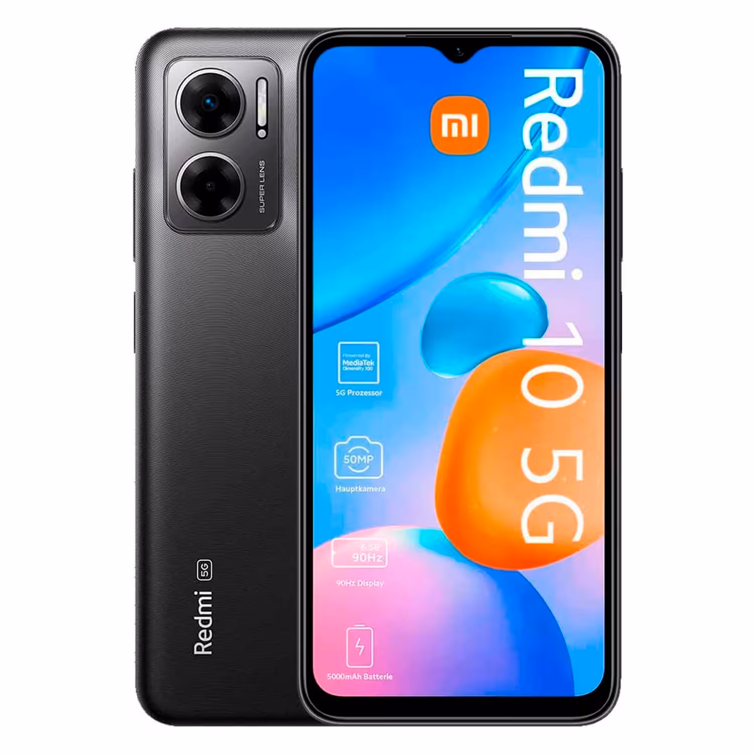 Smartphone Xiaomi Redmi 10 5g Global 64gb 4gb Ram Dual Sim Pantalla 6.58" - Gris Grafite