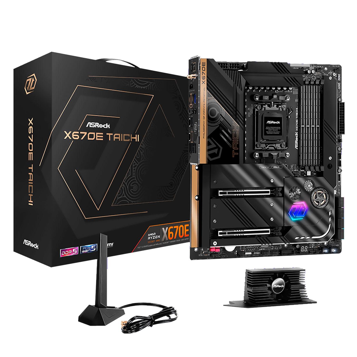 Placa Madre Asrock X670e Taichi Ddr5 Socket Am5 Chipset Amd X670 E-atx