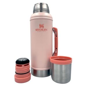 Botella Térmica Stanley Classic De 940 Ml, Color Rosa - Imagen 2