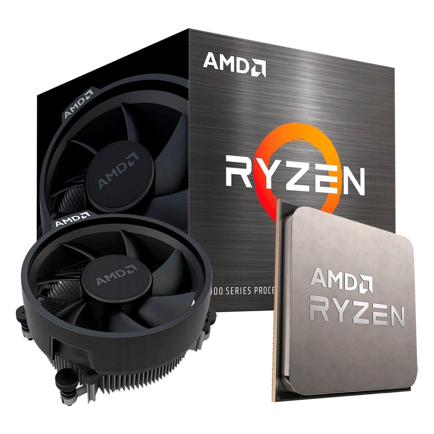 Procesador Amd Ryzen 7 5700 Socket Am4 De 8 Núcleos Y 16 Subprocesos A 3,7 Ghz Y 4,6 Ghz, Caché Turbo De 20 Mb