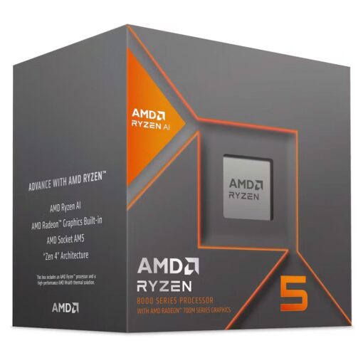 Alternative view of Procesador Amd Ryzen 5 8600g Socket Am5 De 6 Núcleos Y 12 Subprocesos A 3,4 Ghz Y 5,0 Ghz Con Caché Turbo De 22 Mb