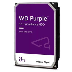 Disco Duro Western Digital Wd Purple Surveillance De 3,5" Y 8 Tb Sata 3 5640 Rpm - Wd85purz